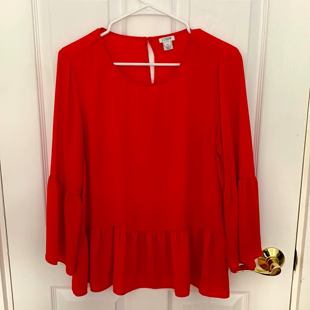 J. Crew Peplum Top